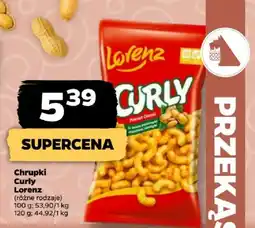 Netto Chrupki Curly Lorenz oferta