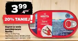 Netto Szprot w sosie pomidorowym Navito oferta