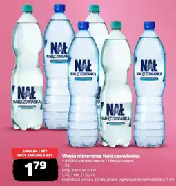 Netto Woda mineralna Nałęczowianka oferta
