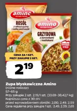 Netto Zupa błyskawiczna Amino oferta
