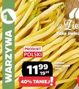 Netto Fasolka szparagowa żółta oferta