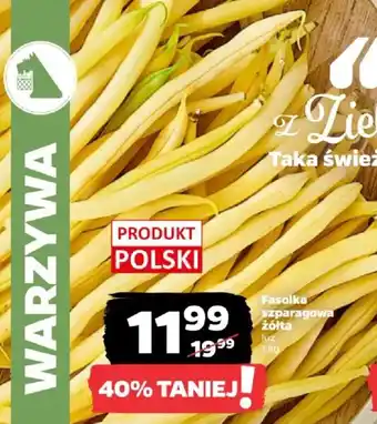 Netto Fasolka szparagowa żółta oferta
