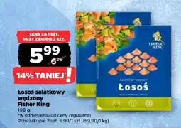 Netto Łosoś sałatkowy wędzony Fisher King oferta
