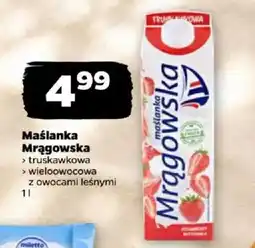 Netto Maślanka Mrągowska truskawkowa oferta
