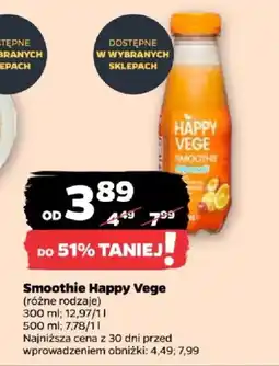 Netto Smoothie Happy Vege oferta