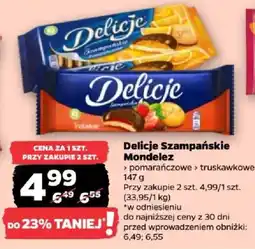 Netto Delicje Szampańskie Mondelez oferta