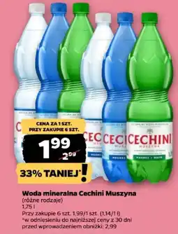 Netto Woda mineralna Cechini Muszyna oferta