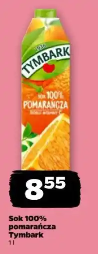 Netto Sok 100% pomarańcza Tymbark oferta