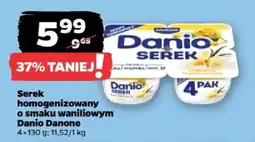 Netto Serek homogenizowany Danio Danone oferta