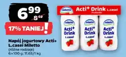 Netto Napój jogurtowy Acti+ L.casei Miletto oferta
