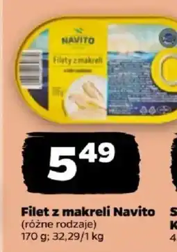 Netto Filet z makreli Navito oferta