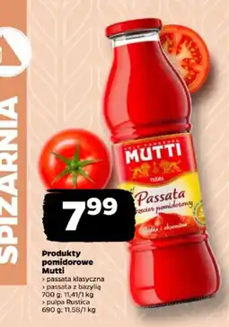 Netto Passata czerwony pomidorowy Mutti oferta