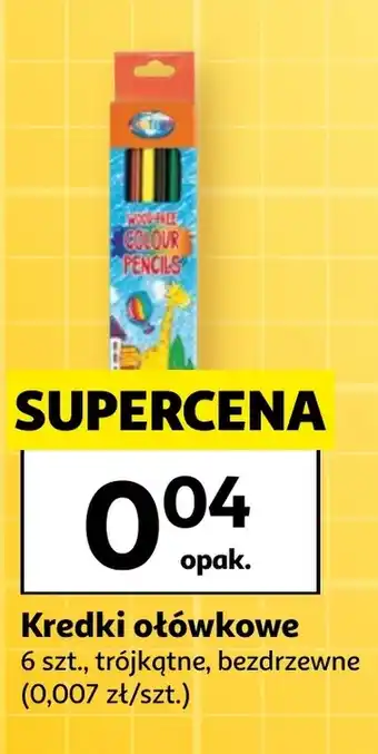 Auchan Kredki ołówkowe O oferta