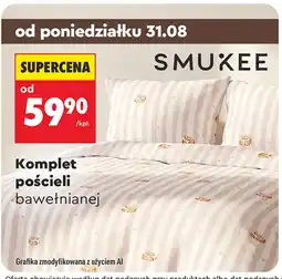 Biedronka Komplet pościeli oferta