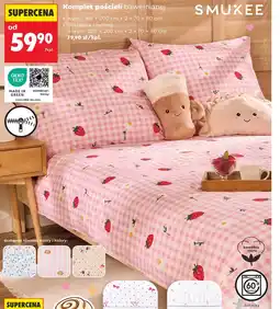 Biedronka Komplet pościeli Smukee oferta