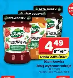 Delfin Dżem truskawkowy Łowicz oferta