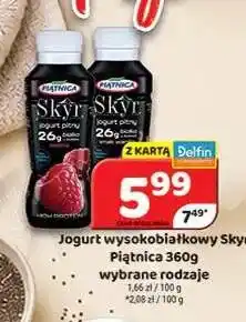 Delfin Jogurt wysokobiałkowy Skyr Piątnica oferta