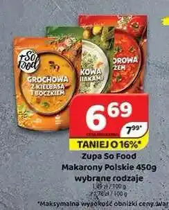 Delfin Zupa So Food Makarony Polskie oferta