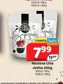 Delfin Nasiona chia Revito oferta