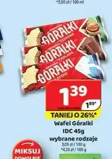 Delfin Wafel Góralki orzechowe oferta