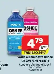 Delfin Woda witaminowa Oshee Magnez + B6 oferta