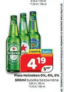 Delfin Piwo Heineken 5% oferta