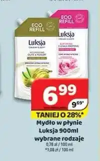 Delfin Mydło w płynie Luksja Olive & Yoghurt oferta