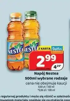 Delfin Napój Nestea brzoskwiniowy oferta
