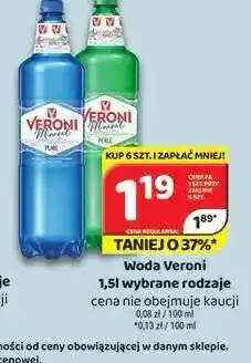 Delfin Woda mineralna niegazowana Veroni Pure oferta