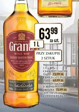 Dino Whisky Grant's Triple Wood oferta
