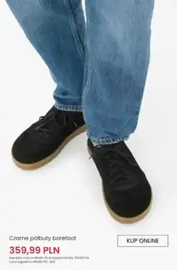Ryłko Czarne półbuty barefoot oferta
