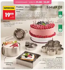 Biedronka Rant cukierniczy prostokątny regulowany Smukee oferta