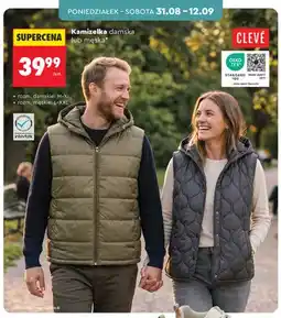 Biedronka Kamizelka damska Clevé oferta
