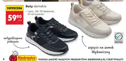 Biedronka Buty damskie oferta