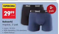 Biedronka Bokserki męskie Everlast 2-pak oferta