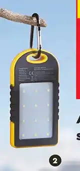 Biedronka Powerbank solarny Wild Trek oferta