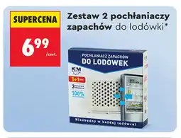 Biedronka Pochłaniacz zapachów do lodówki K & M 2-pak oferta