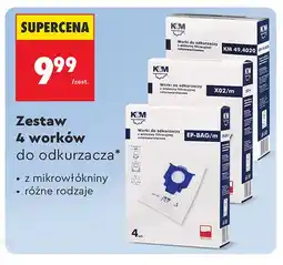 Biedronka Worki do odkurzacza z mikrowłókniny K & M oferta