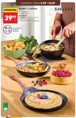 Biedronka Rondel Smukee 20 cm oferta