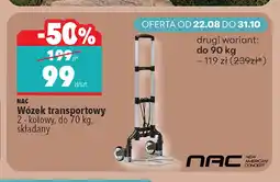 Biedronka Wózek transportowy Nac 2-kołowy do oferta