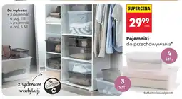 Biedronka Pojemniki do przechowywania 11 l 3-pak oferta