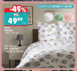 Biedronka Pościel Homla 160x200 cm oferta