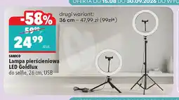 Biedronka Lampa pierścieniowa LED Goldlux do selfie 26 cm USB oferta