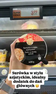 Biedronka Surówka w stylu azjatyckim Asia Flavours oferta