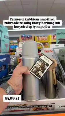 Biedronka Termos z kubkiem Smukee Home oferta