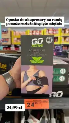 Biedronka Opaska do akupresury na ramię Go Active oferta
