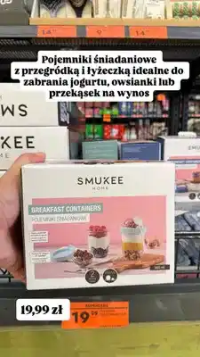 Biedronka Pojemniki śniadaniowe Smukee Home oferta