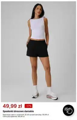 4F Spodenki dresowe damskie oferta