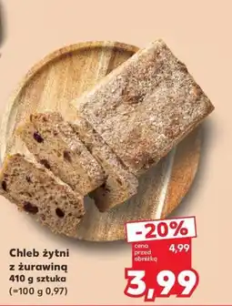Kaufland Chleb żytni z żurawiną oferta