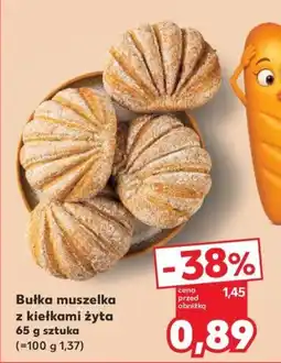 Kaufland Bułka muszelka z kiełkami żyta oferta